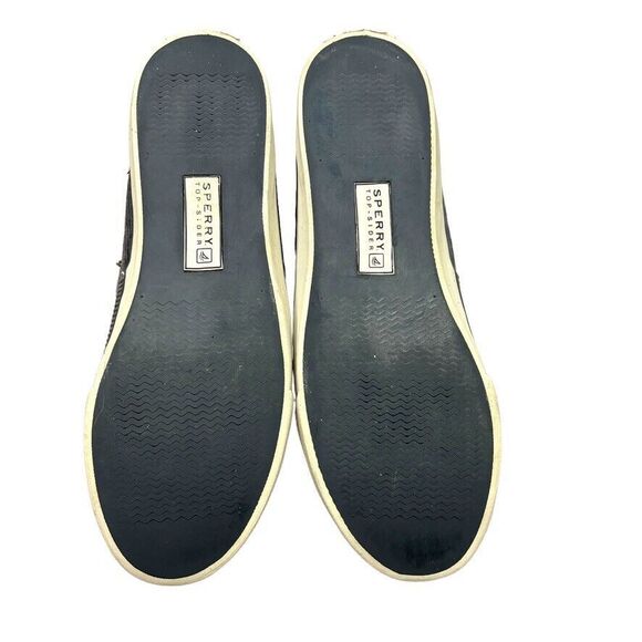 SPERRY TOP-SIDER Acklins Sequin Charcoal Corduroy Ankle Shoes Boot Womens 7M - Picture 10 of 12